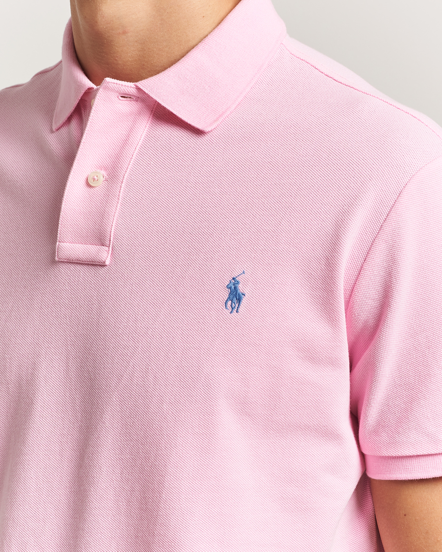 Herren | Poloshirts | Polo Ralph Lauren | Custom Slim Fit Polo Carmel Pink