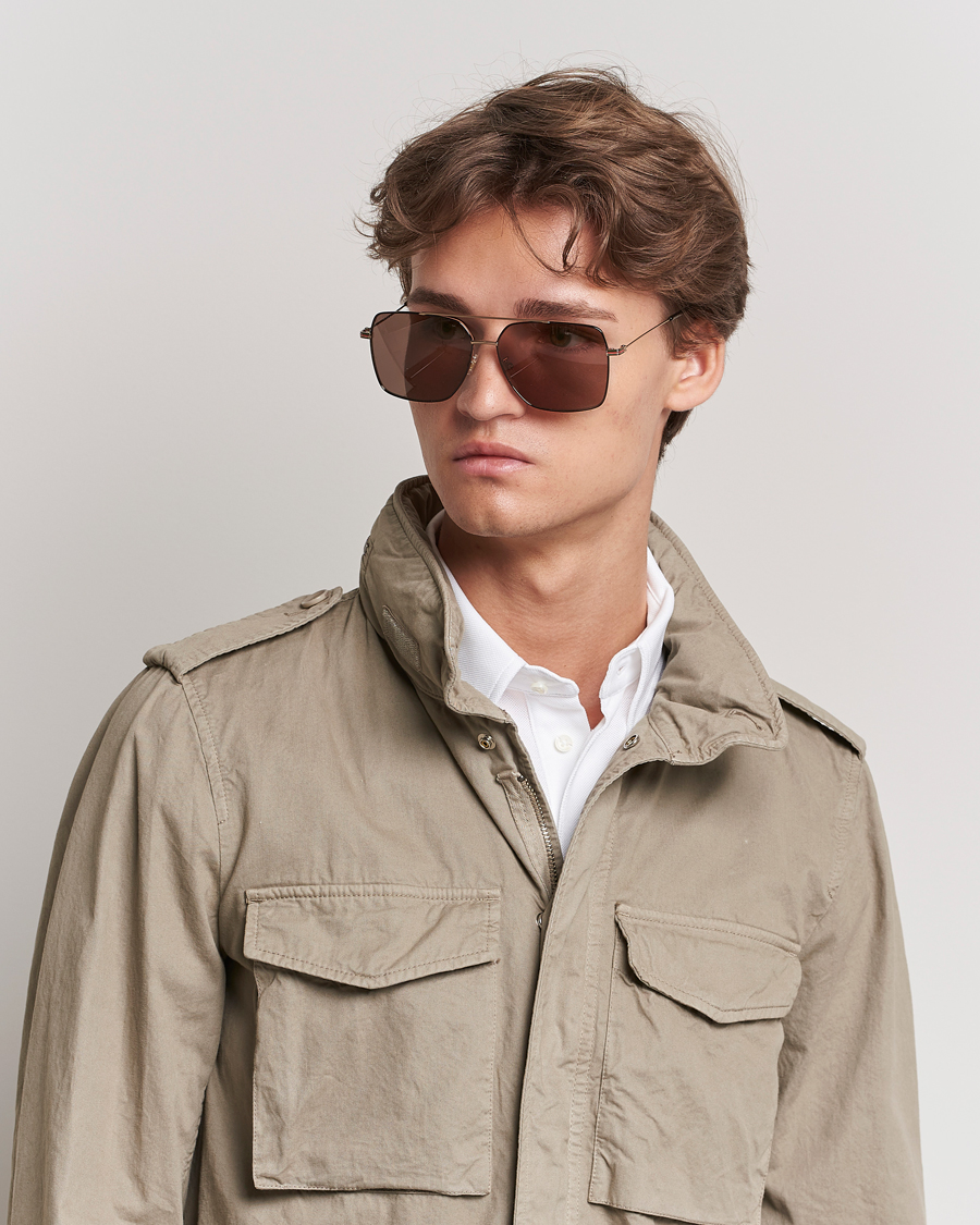 Herren | Accessoires | Gucci | GG1053SK Sunglasses Gold Brown