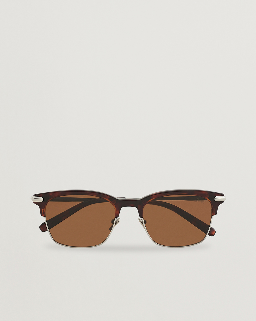Herren | Brioni BR0093S Sunglasses Havana Brown | Brioni | BR0093S Sunglasses Havana Brown