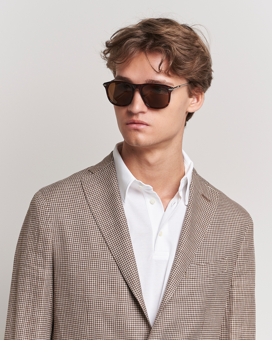 Herren | Brioni BR0094S Sunglasses Havana Brown | Brioni | BR0094S Sunglasses Havana Brown