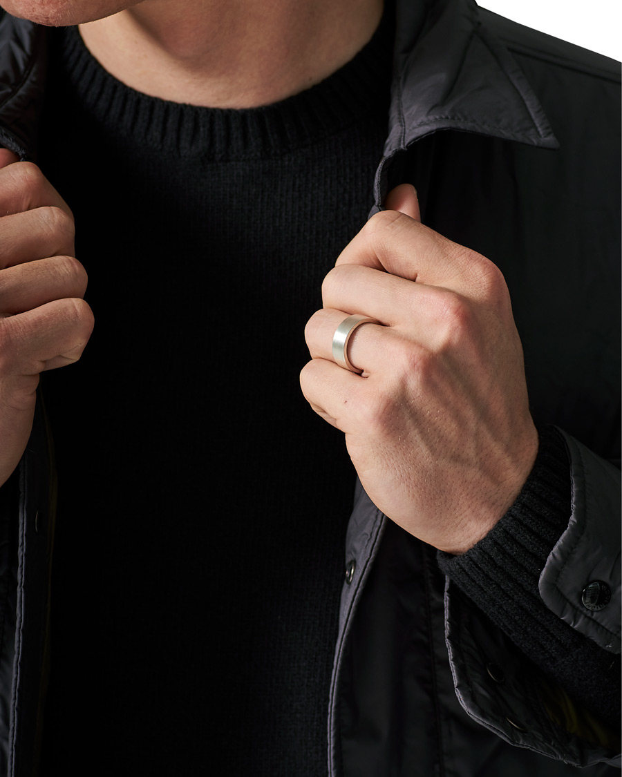 Herren | Schmuck | LE GRAMME | Ribbon Brushed Ring Sterling Silver