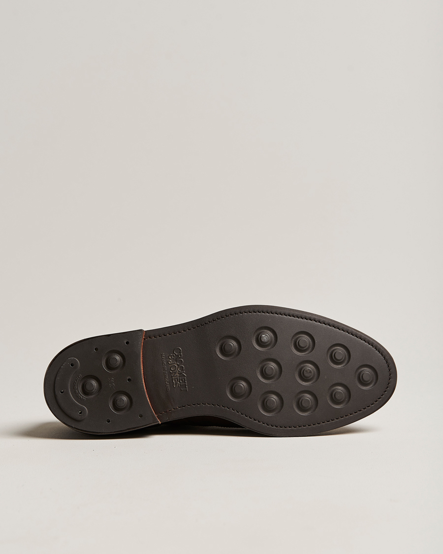 Herren | Derby | Crockett & Jones | Pembroke Derbys Dainite Sole Dark Brown Suede