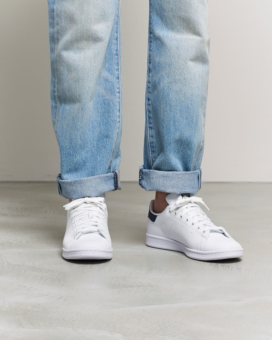 Herren | Sneaker | adidas Originals | Stan Smith Sneaker White/Navy