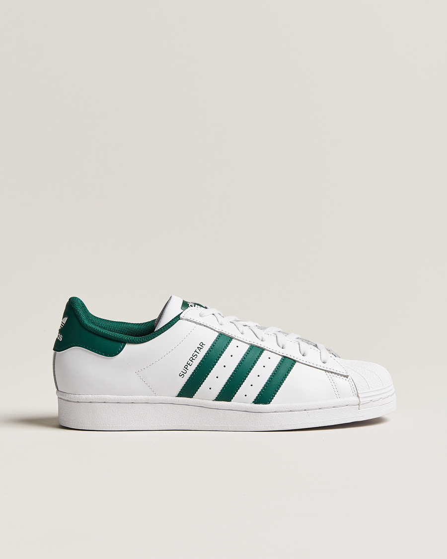 Herren | adidas Originals Superstar Sneaker White/Green | adidas Originals | Superstar Sneaker White/Green