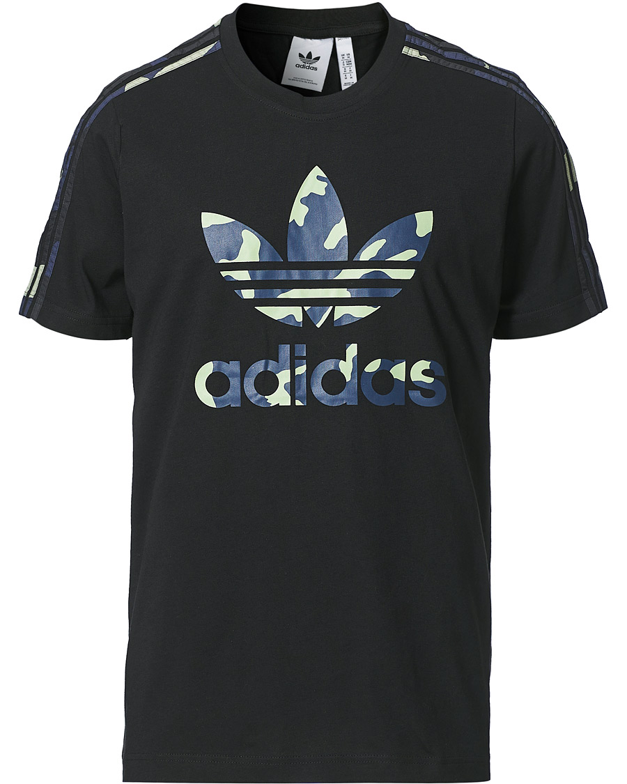 Herren | T-Shirts | adidas Originals | Camo Infill Tee Black