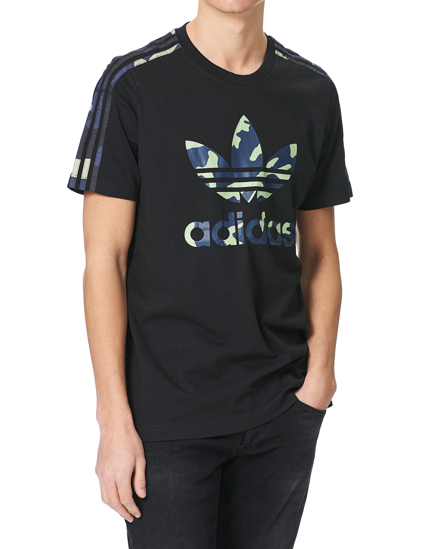 Herren | T-Shirts | adidas Originals | Camo Infill Tee Black