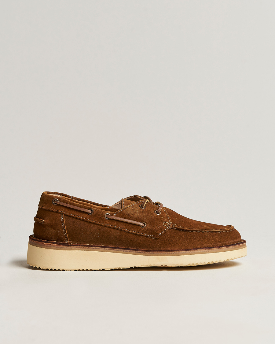 Herren | Astorflex Boatflex Moccasin Brown Suede | Astorflex | Boatflex Moccasin Brown Suede