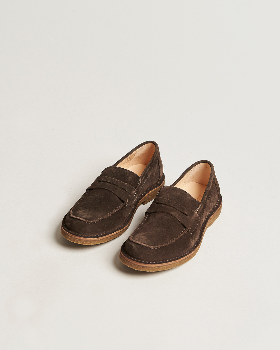 Men | Suede shoes | Astorflex | Mokaflex Loafers Dark Brown Suede