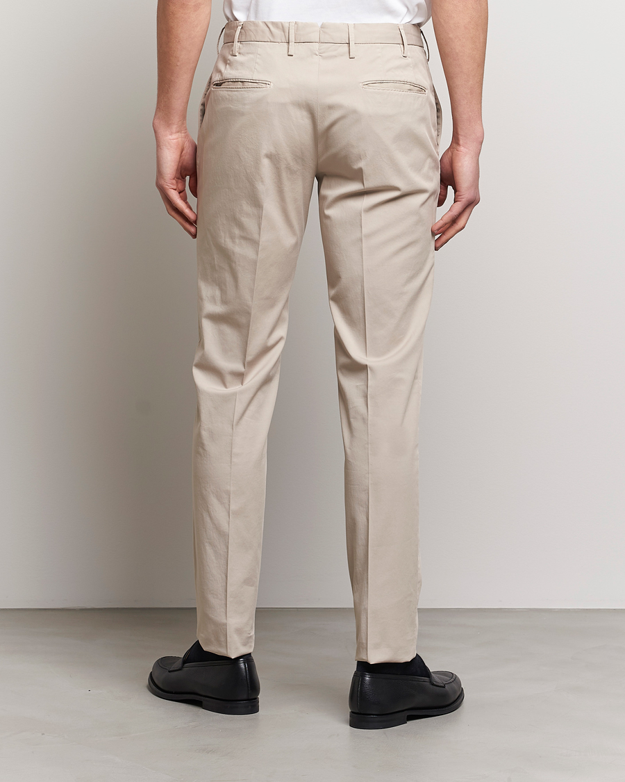 Herren | Hosen | Incotex | Slim Fit Comfort Chinos Light Grey