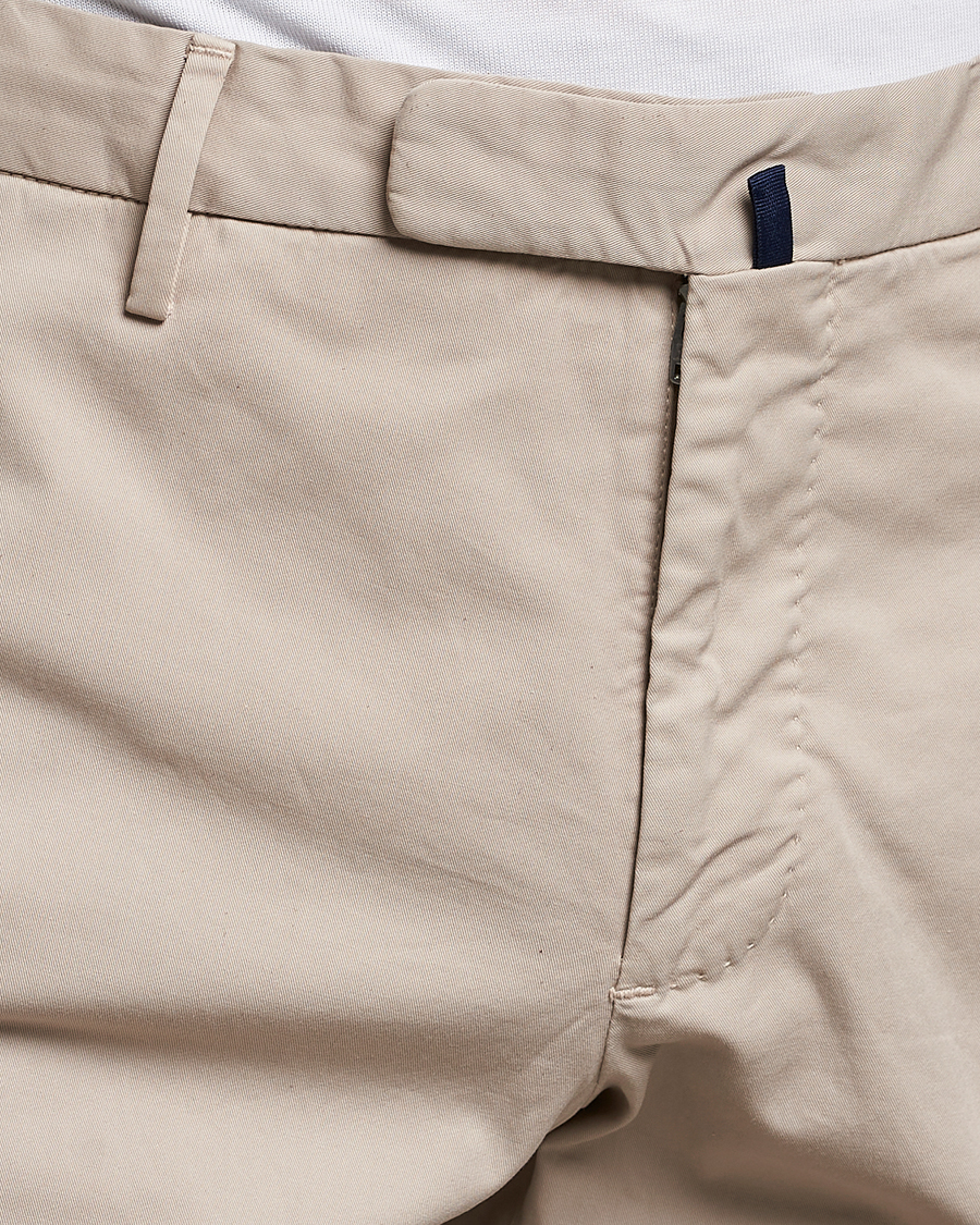 Herren | Hosen | Incotex | Slim Fit Comfort Chinos Light Grey