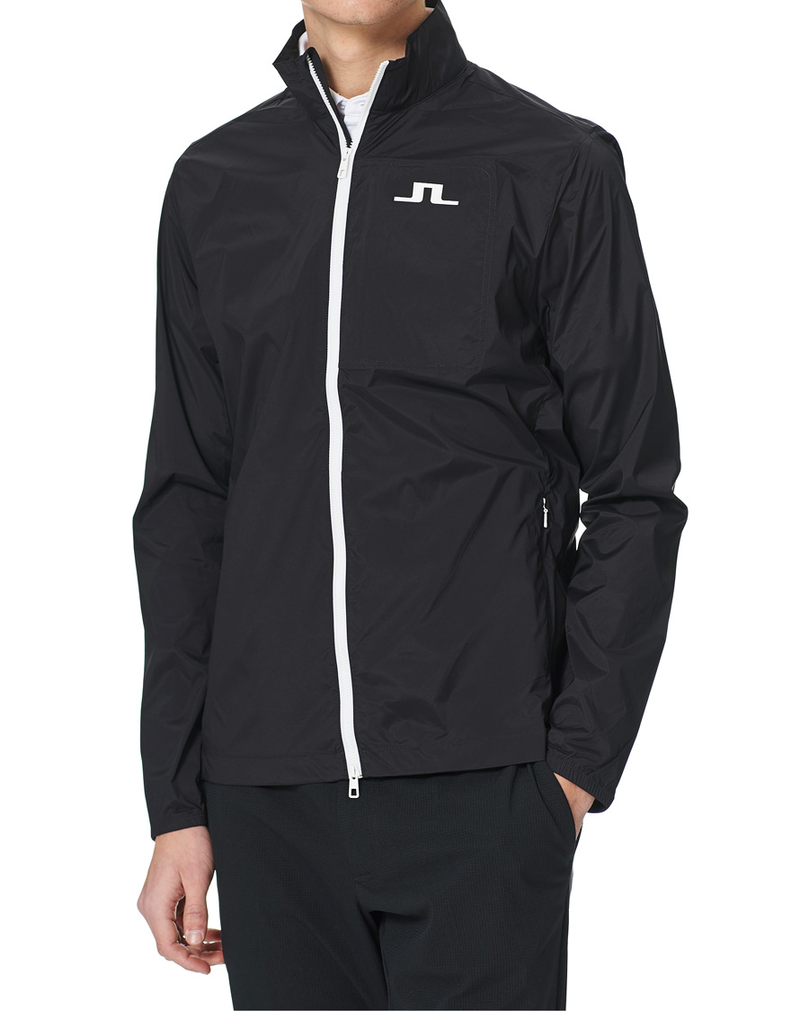 Herren | Jacken | J.Lindeberg | Ash Light Packable Golf Jacket Black
