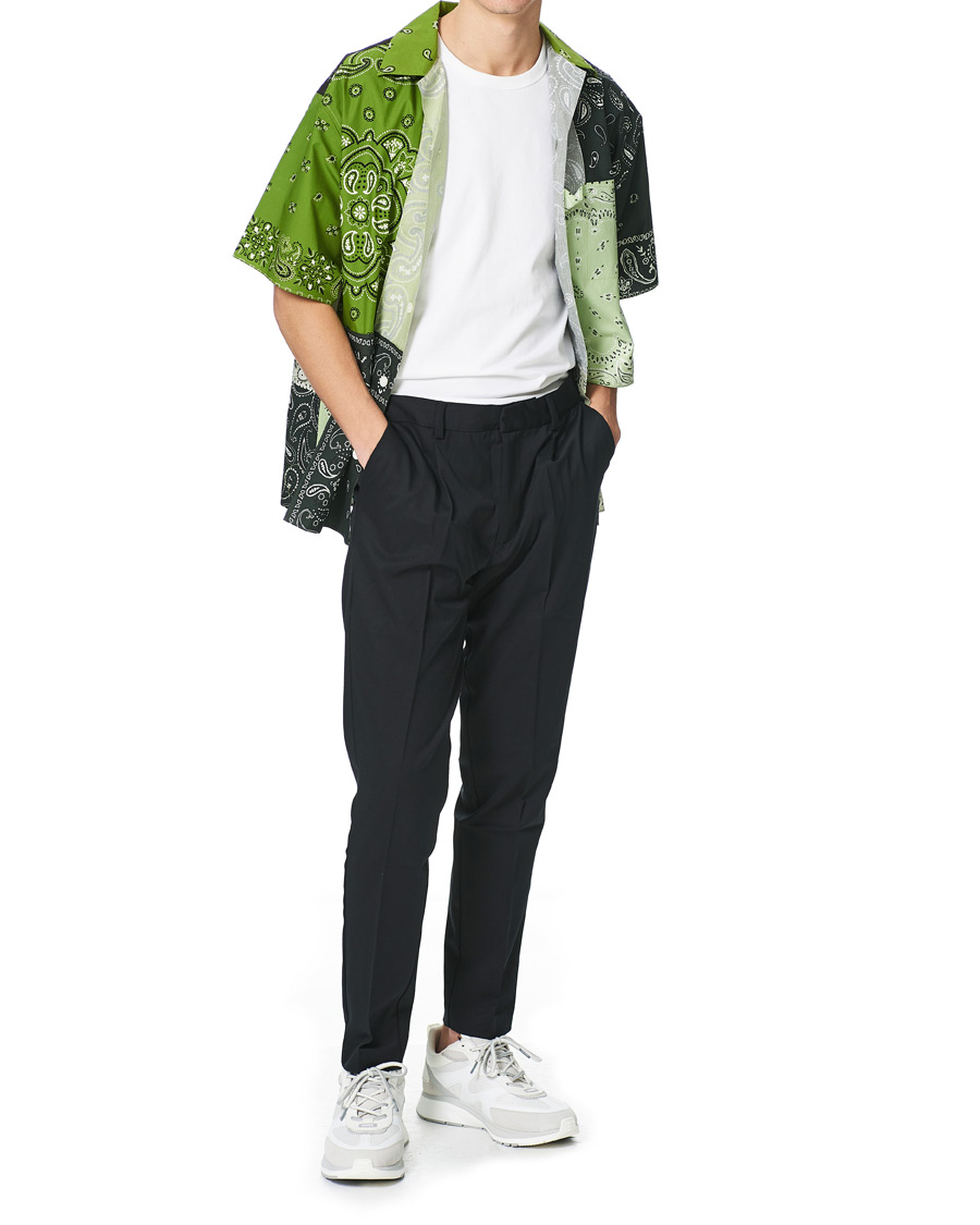 Herren | Hemden | KENZO | Patchwork Short Sleeves Shirt Green