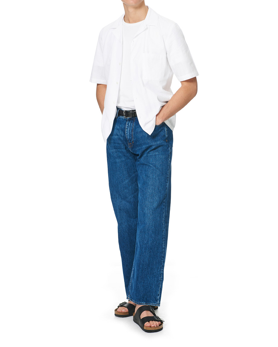 Herren | Jeans | Tiger of Sweden | Tille Cotton Jeans Royal Blue