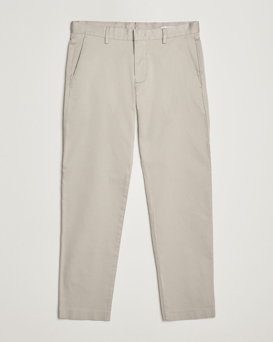 Herren | Hosen | NN07 | Theo Regular Fit Stretch Chinos Light Grey