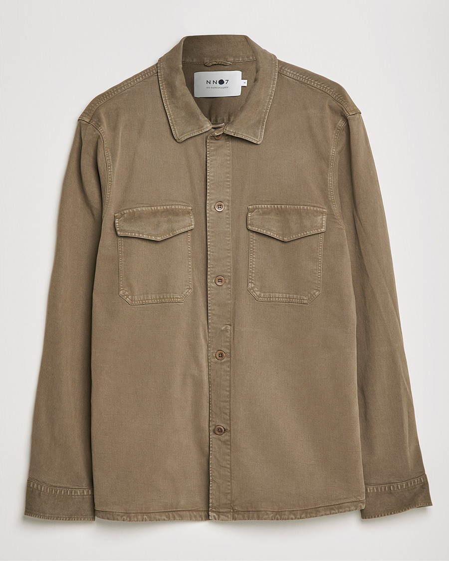Herren | Hemden | NN07 | Bernard Tencel Overshirt Clay