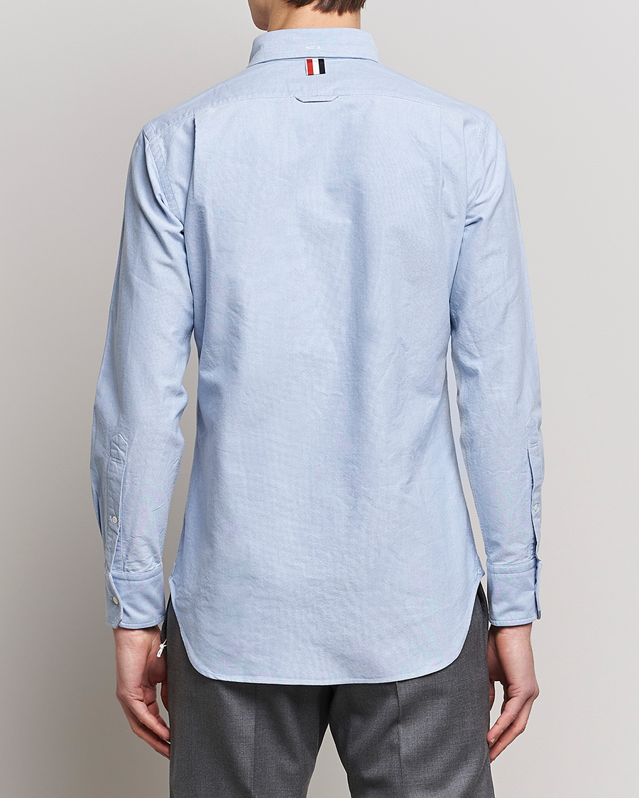 Herren | Hemden | Thom Browne | Grosgrain Placket Oxford Shirt Light Blue