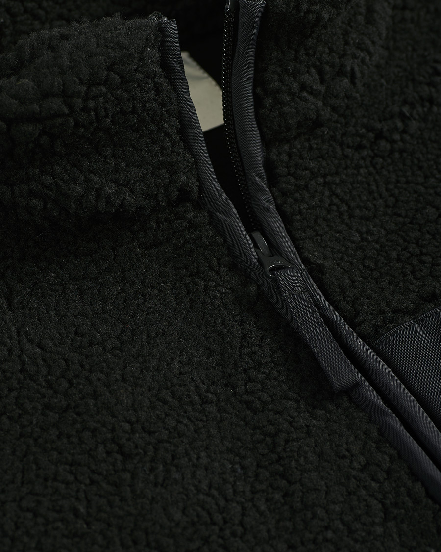 Herren | Pullover | A Day's March | Arvån Recycled Fleece Vest Black