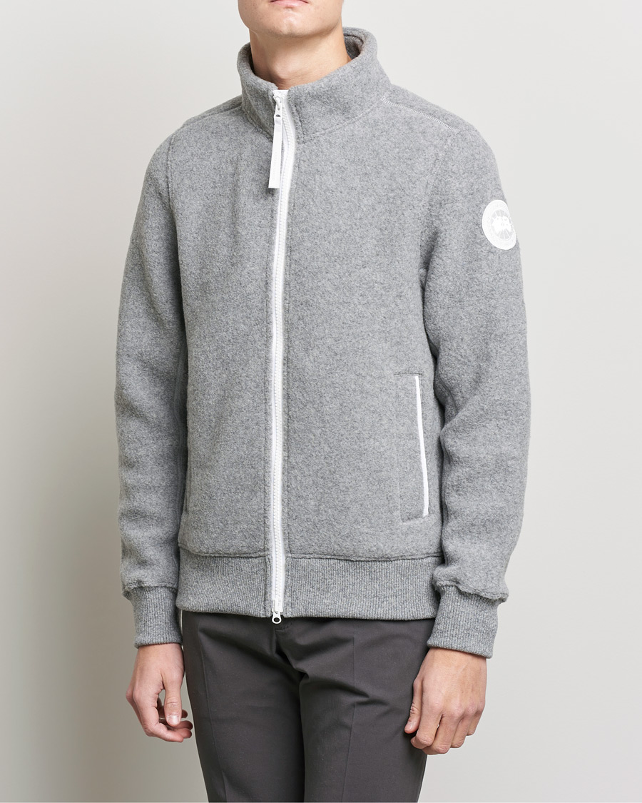 Herren | Pullover | Canada Goose | Lawson Fleece Full Zip Greige