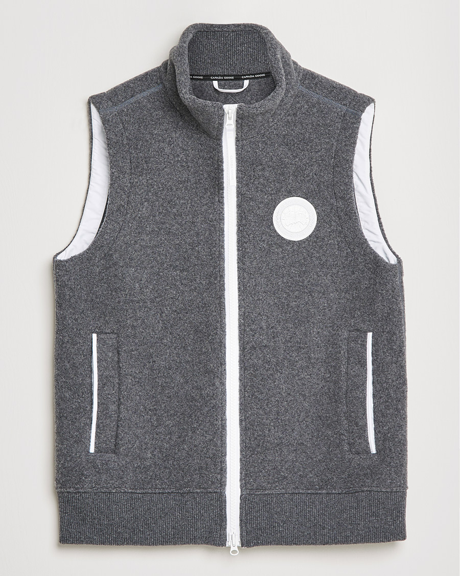 Herren | Jacken | Canada Goose | Mersey Fleece Vest Quarry Grey