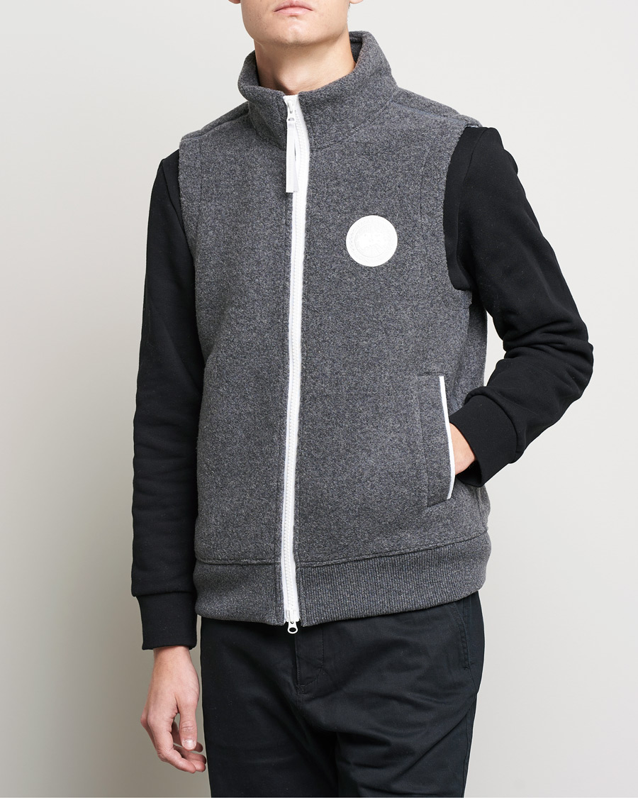 Herren | Jacken | Canada Goose | Mersey Fleece Vest Quarry Grey