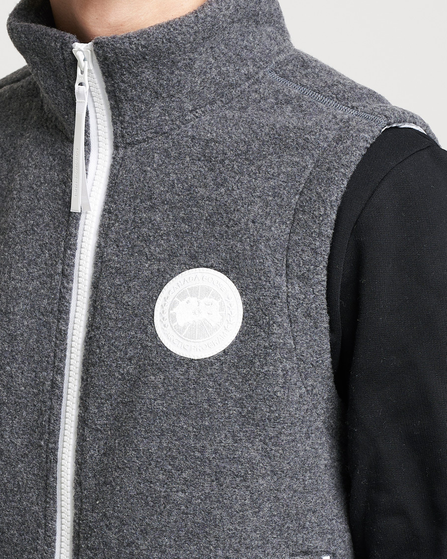 Herren | Jacken | Canada Goose | Mersey Fleece Vest Quarry Grey