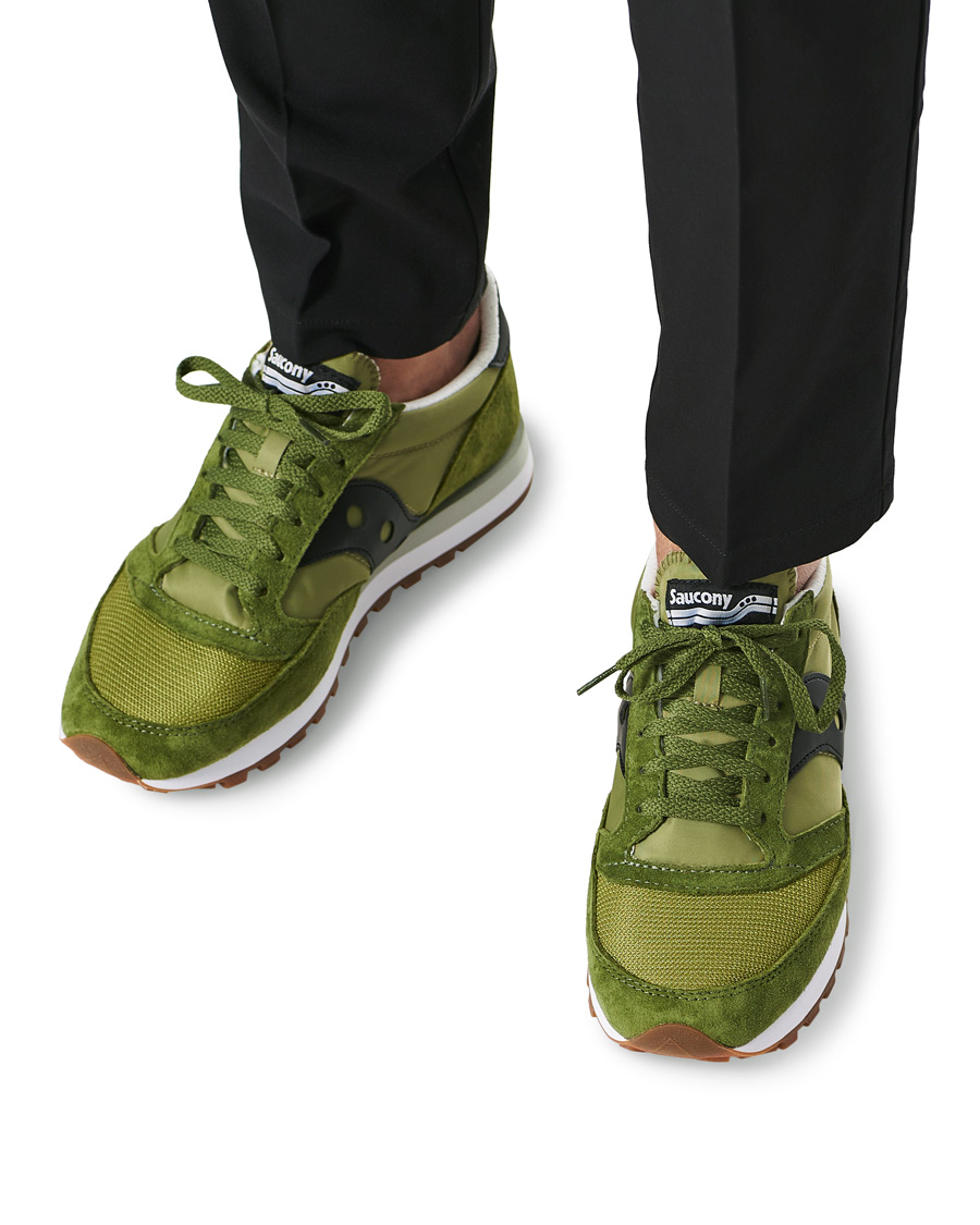 Herren | Saucony Jazz 81 Sneaker Green/Black | Saucony | Jazz 81 Sneaker Green/Black