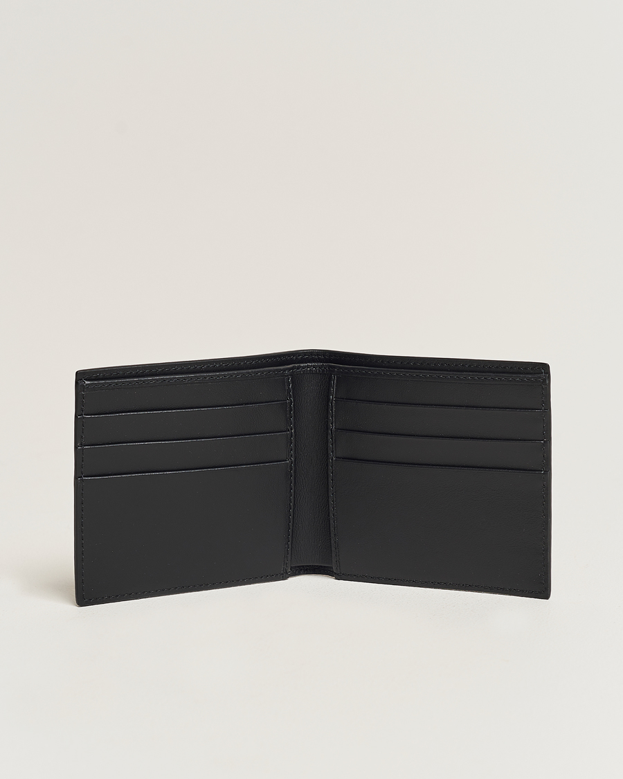 Herren | Normale Geldbörsen | Smythson | Panama 6 Card Wallet Black Leather