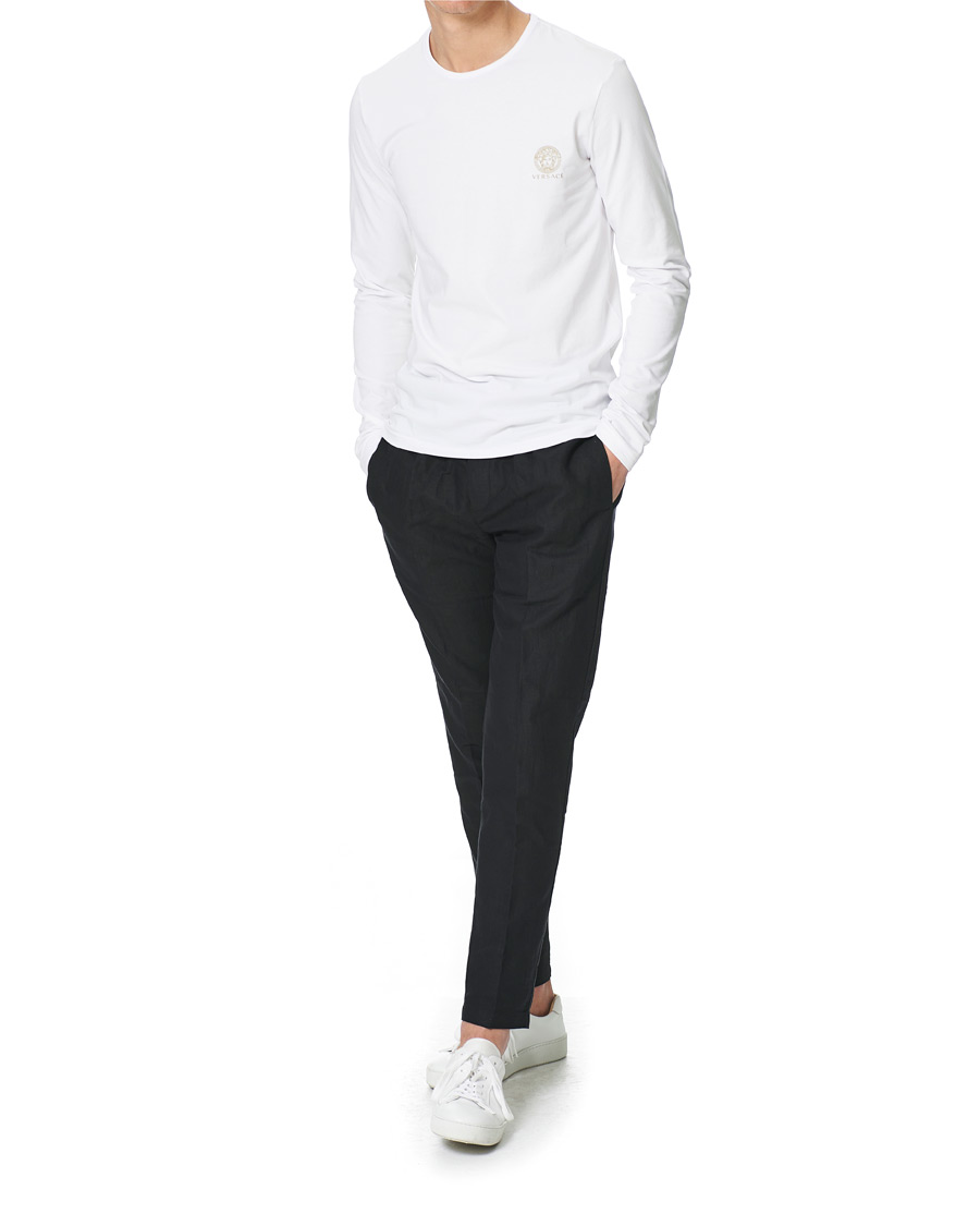Herren | T-Shirts | Versace | Medusa Long Sleeve Tee White