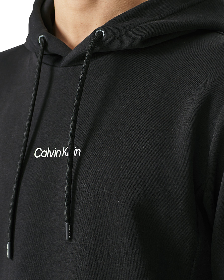 Herren | Pullover | Calvin Klein | Small Chest Logo Hoodie Black