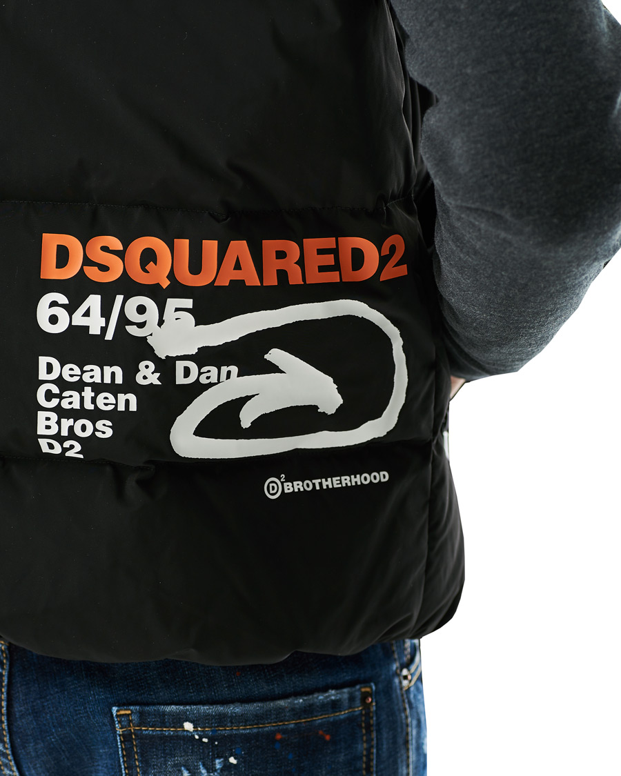 Herren | Jacken | Dsquared2 | Padded Down Gilet Black