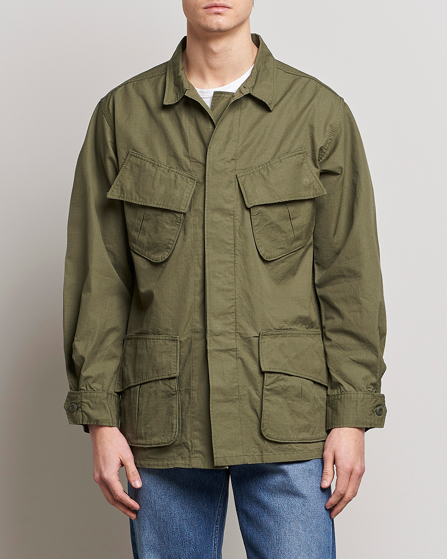 Men | Spring Jackets | orSlow | US Army Tropical Jacket Army Green