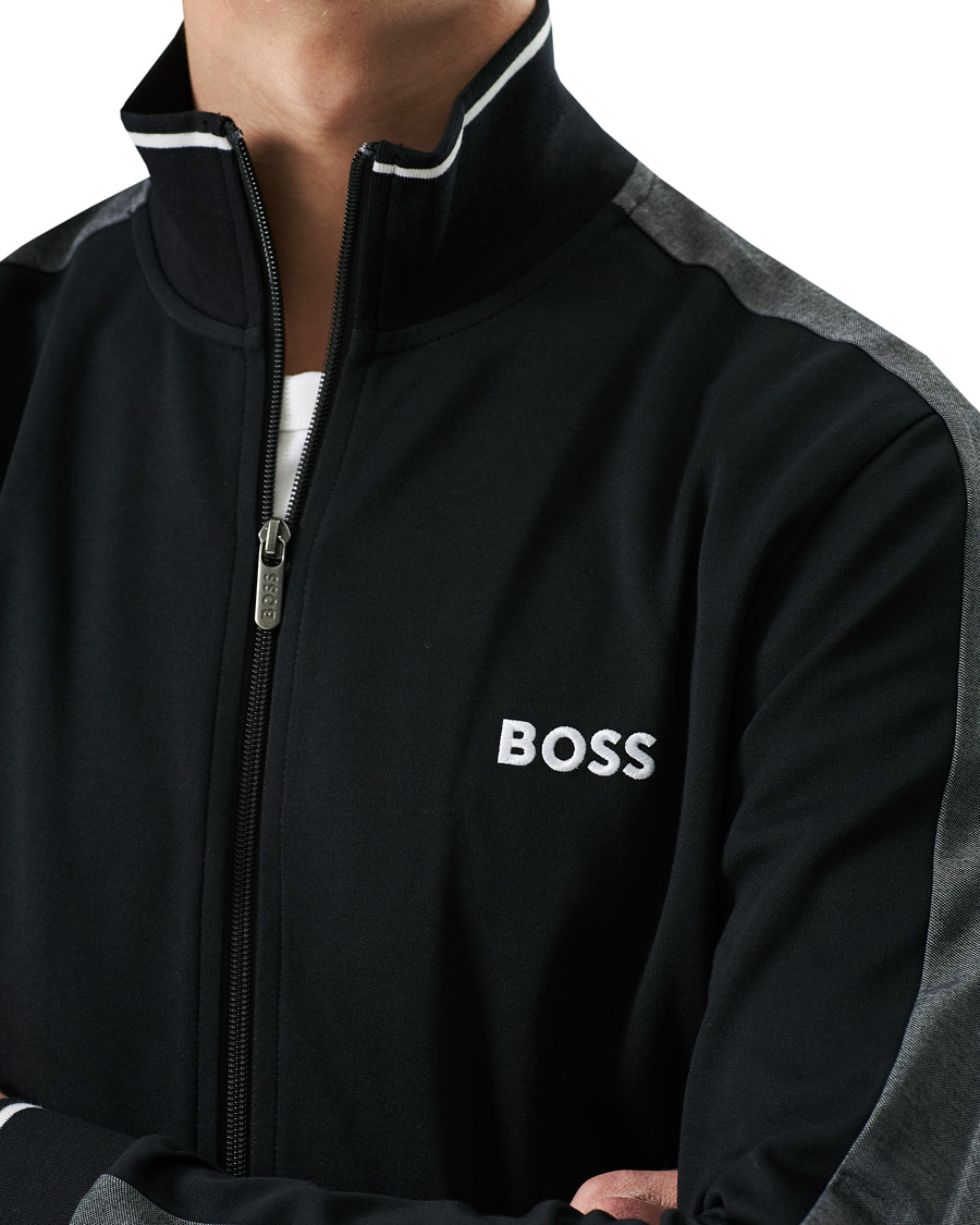 Herren | Pullover | BOSS BLACK | BOSS Tracksuit Jacket Black