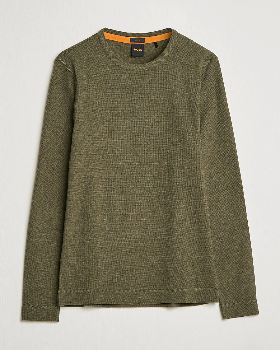 Herren | Pullover | BOSS ORANGE | Tempest Sweater Dark Green