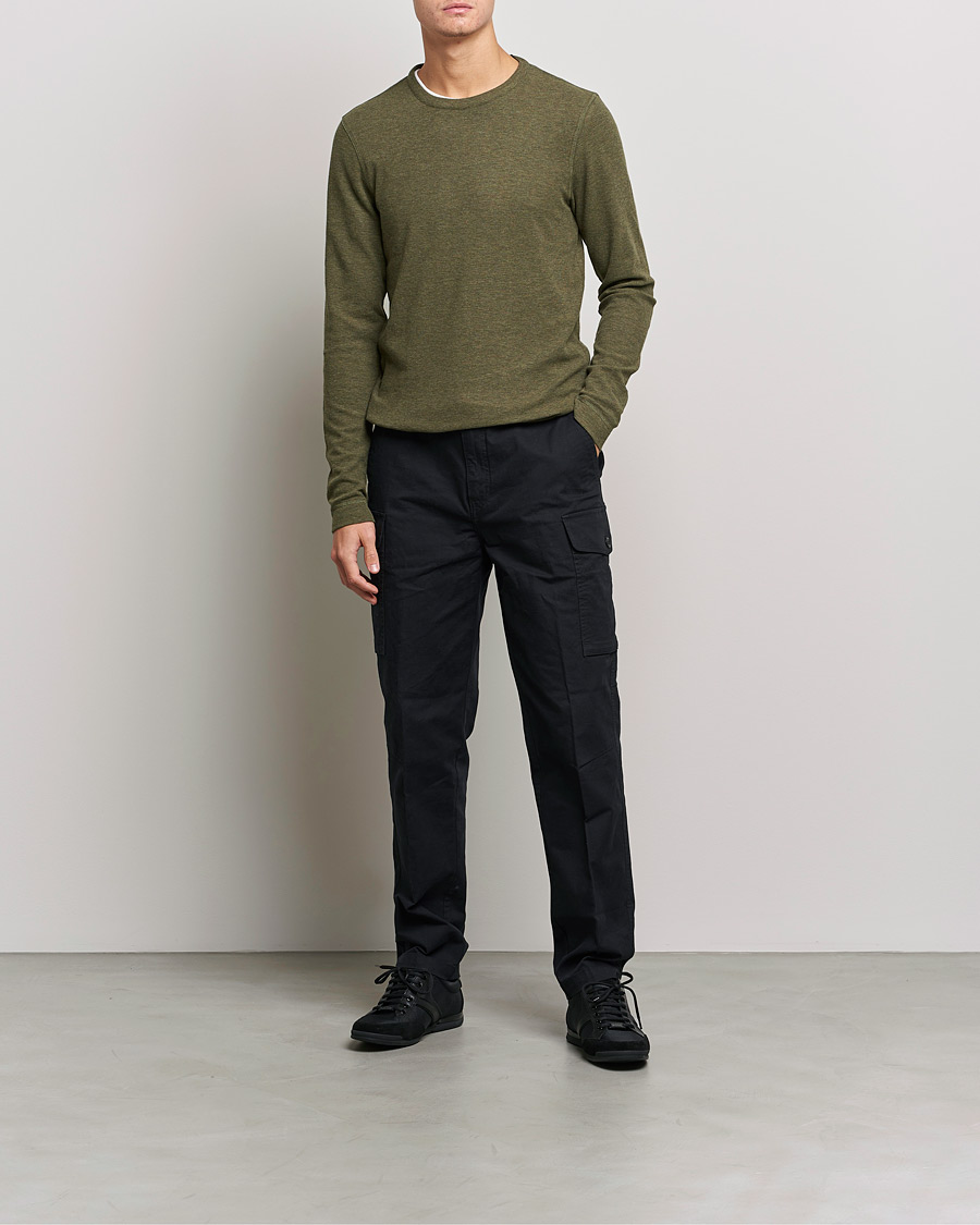 Herren | Pullover | BOSS ORANGE | Tempest Sweater Dark Green