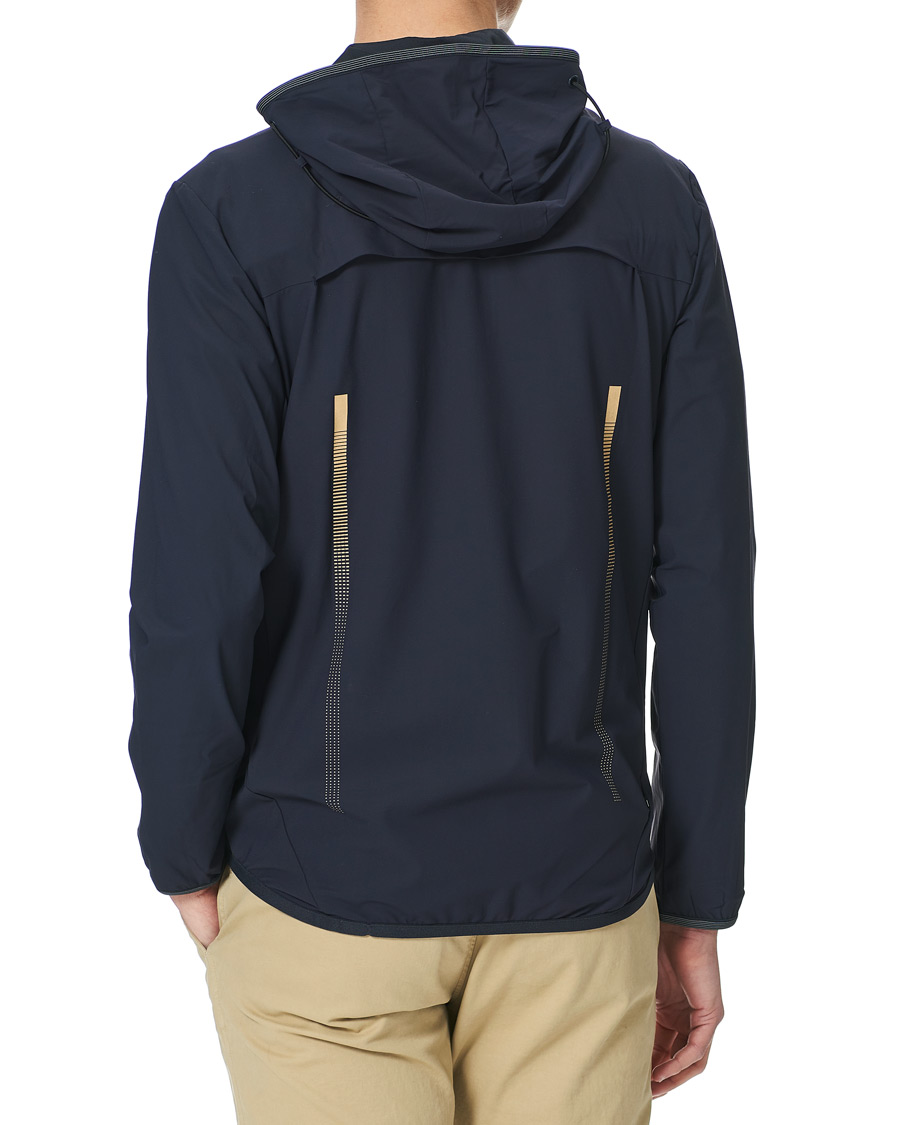 Herren | Pullover | BOSS GREEN | BOSS Athleisure Swoven Zip Jacket Dark Blue