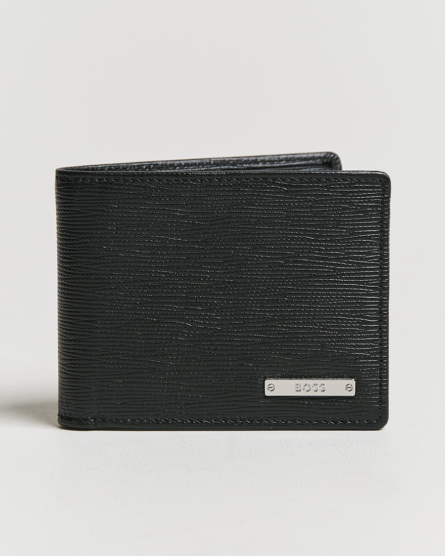 Herren | Gallery 6cc Credit Wallet Black | BOSS BLACK | Gallery 6cc Credit Wallet Black