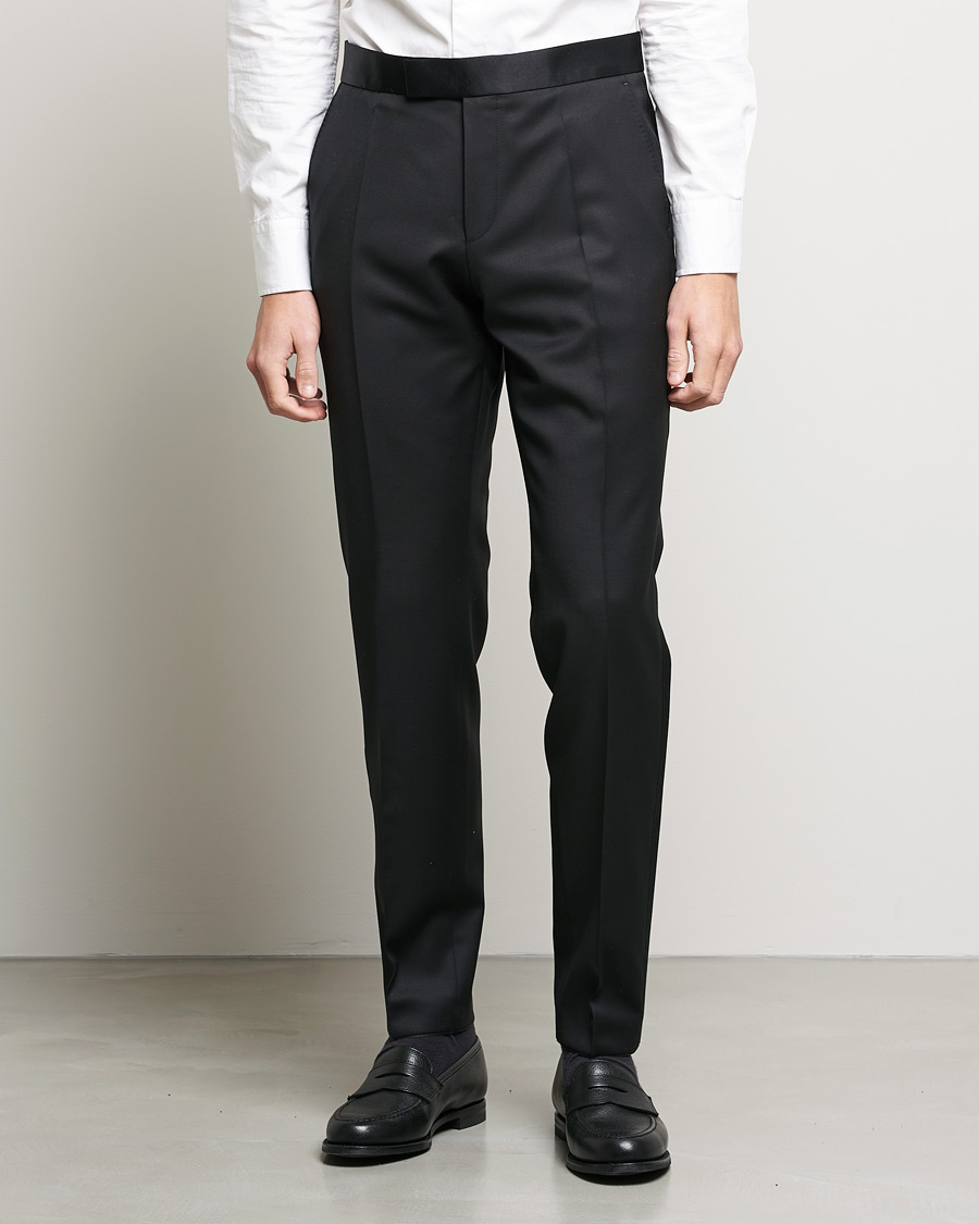 Herren | Dresscode Hochzeit | BOSS BLACK | Genius Tuxedo Trousers Black