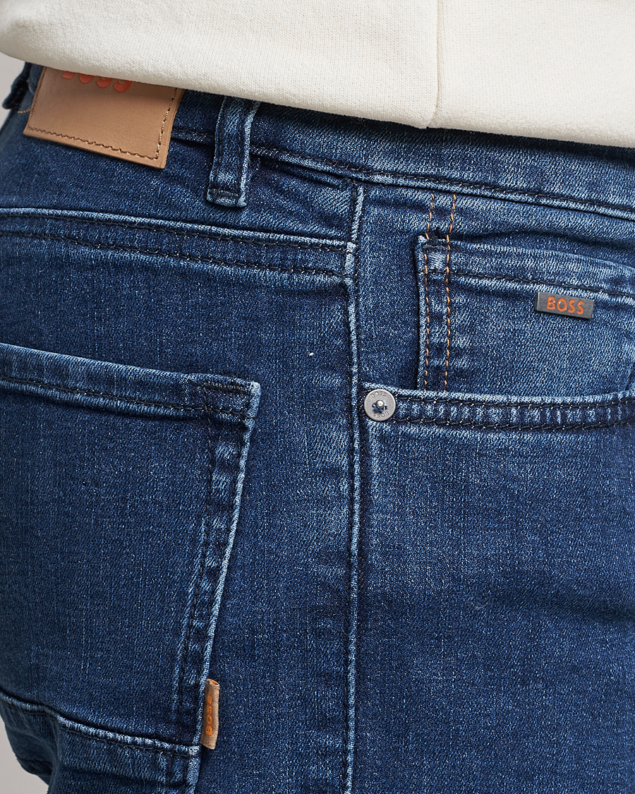 Herren | Jeans | BOSS ORANGE | Maine Regular Fit Super Stretch Jeans Lagoon Blue