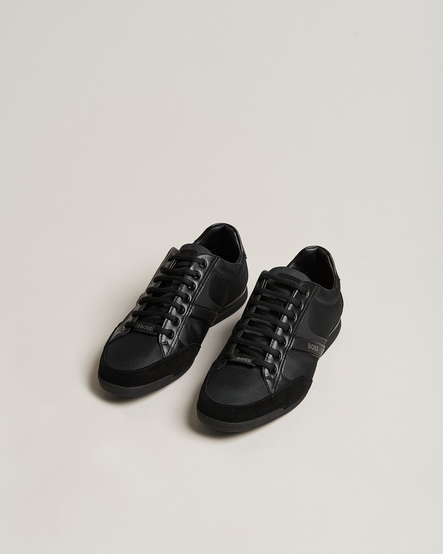 Herren | Schuhe | BOSS GREEN | Saturn Low Sneaker Black