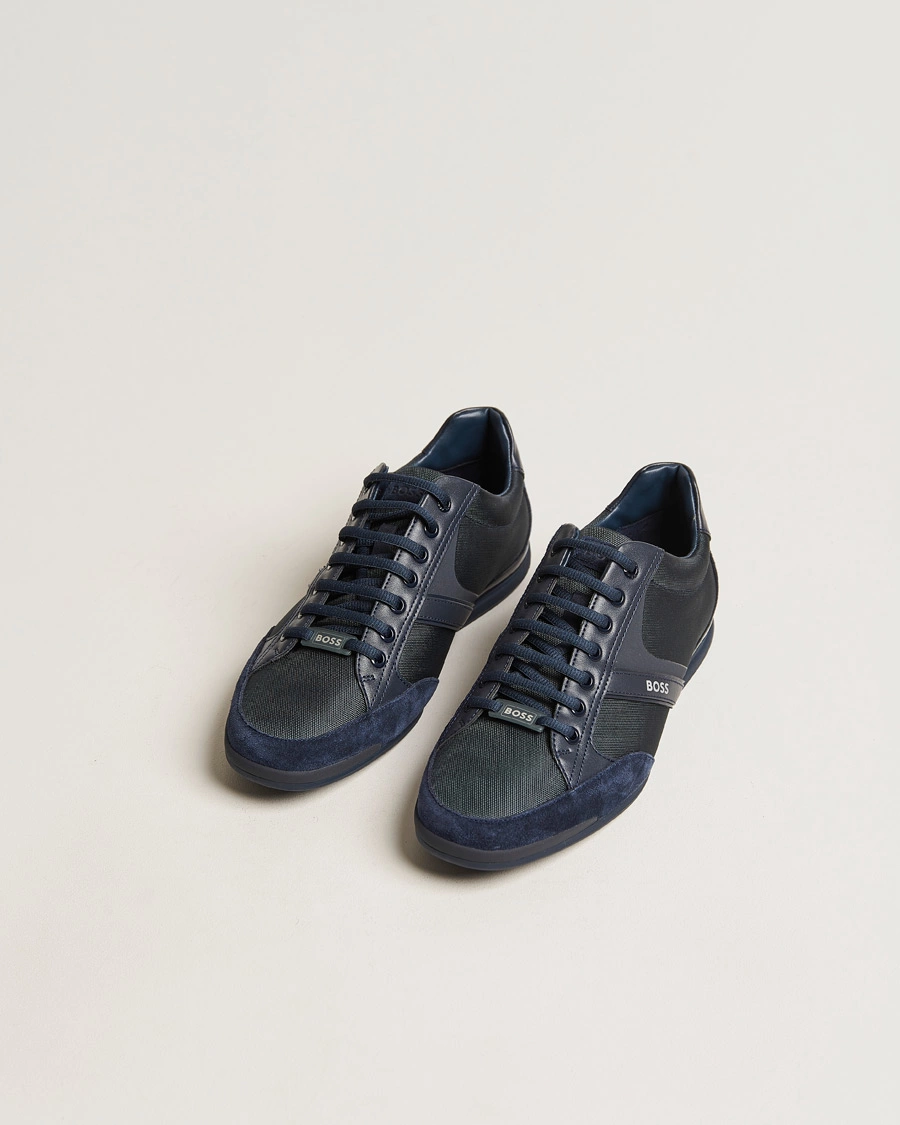 Herren | Schuhe | BOSS GREEN | Saturn Low Sneaker Navy