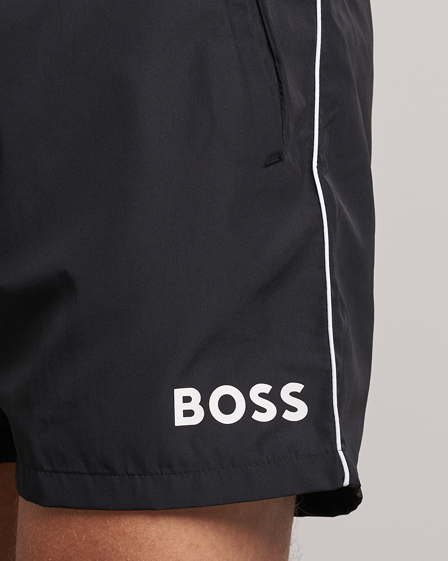 Herren | Badehosen | BOSS BLACK | Starfish Swimshorts Black