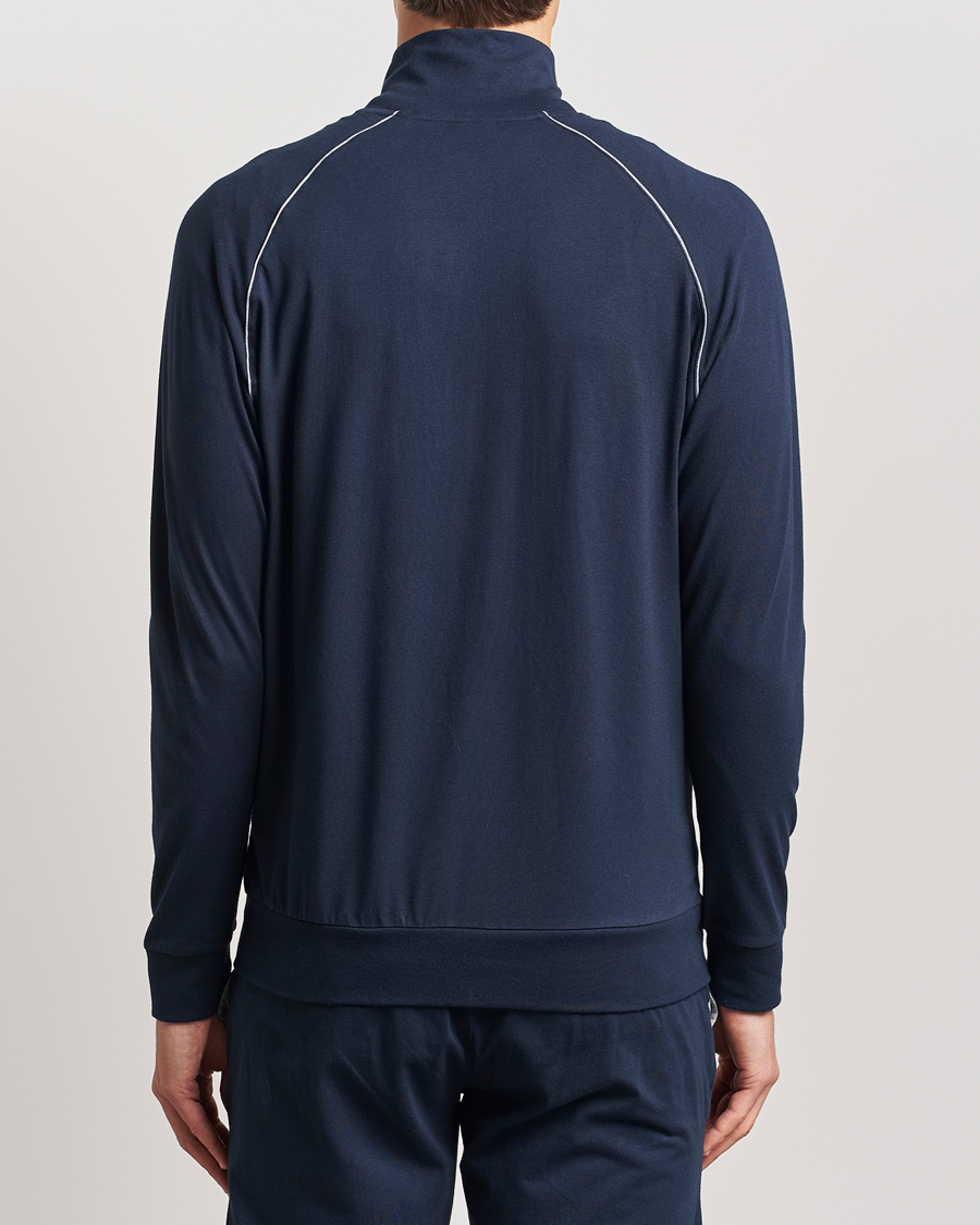 Herren | Pullover | BOSS BLACK | Mix & Match Full Zip Jacket Dark Blue