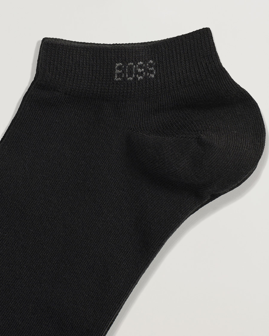 Men | Underwear & Socks | BOSS BLACK | 2-Pack Sneaker Socks Black