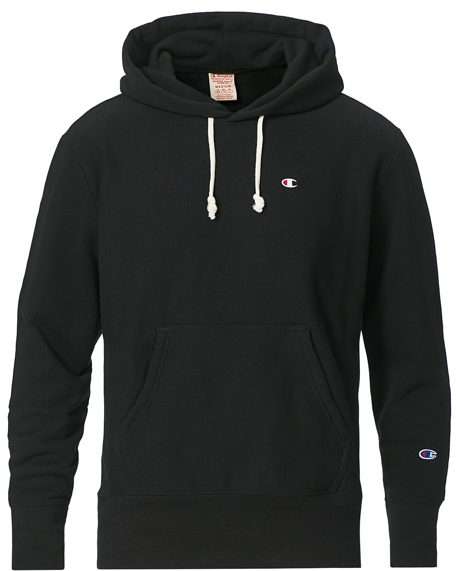 Herren | Pullover | Champion | Reverse Weave Soft Fleece Hood Black Beauty