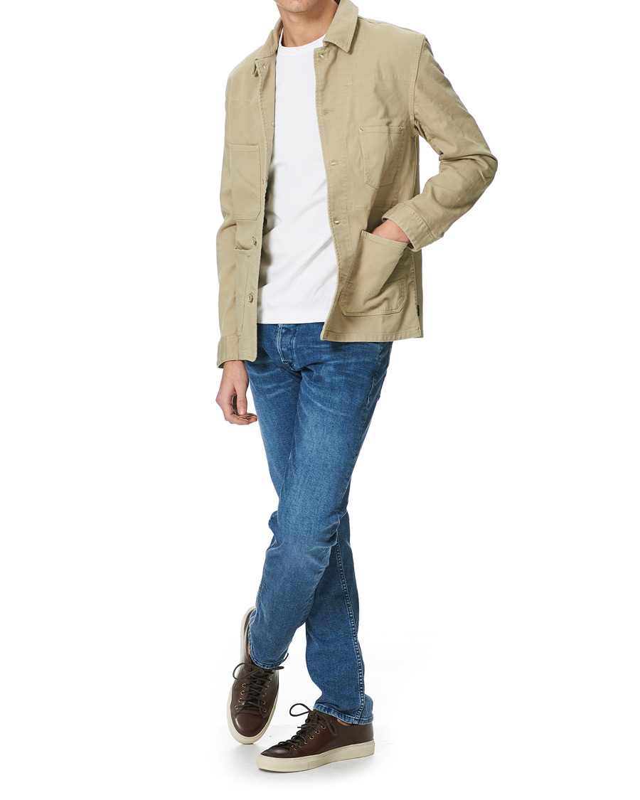 Herren | Jeans | Replay | Grover Straight Fit Clouds Jeans Medium Blue