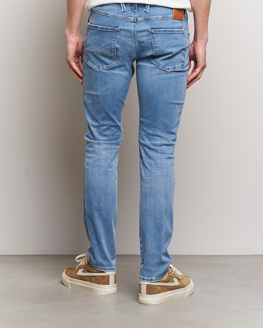 Herren | Jeans | Replay | Anbass Hyperflex Re-Used Jeans Light Blue