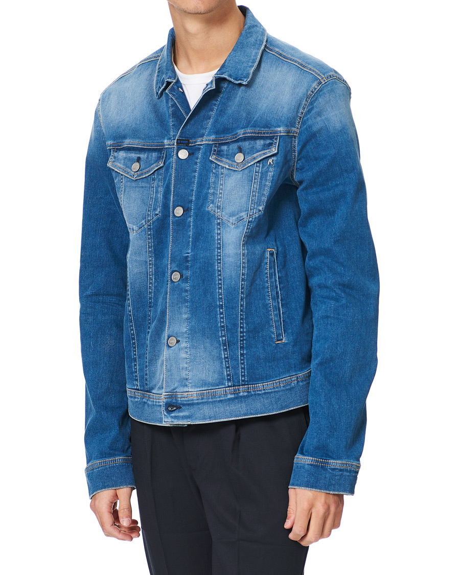 Herren | Jacken | Replay | Hyperflex Re-Used Denim Jacket Medium Blue