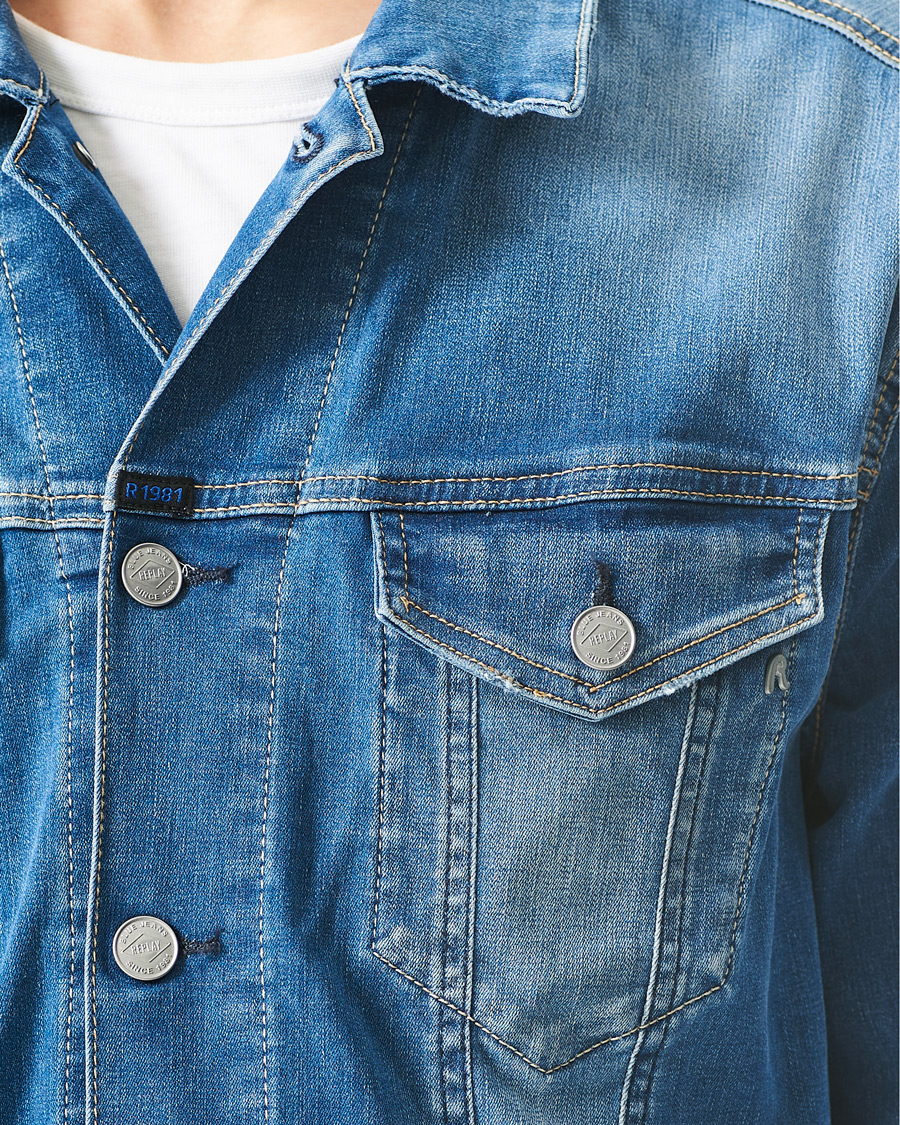 Herren | Jacken | Replay | Hyperflex Re-Used Denim Jacket Medium Blue