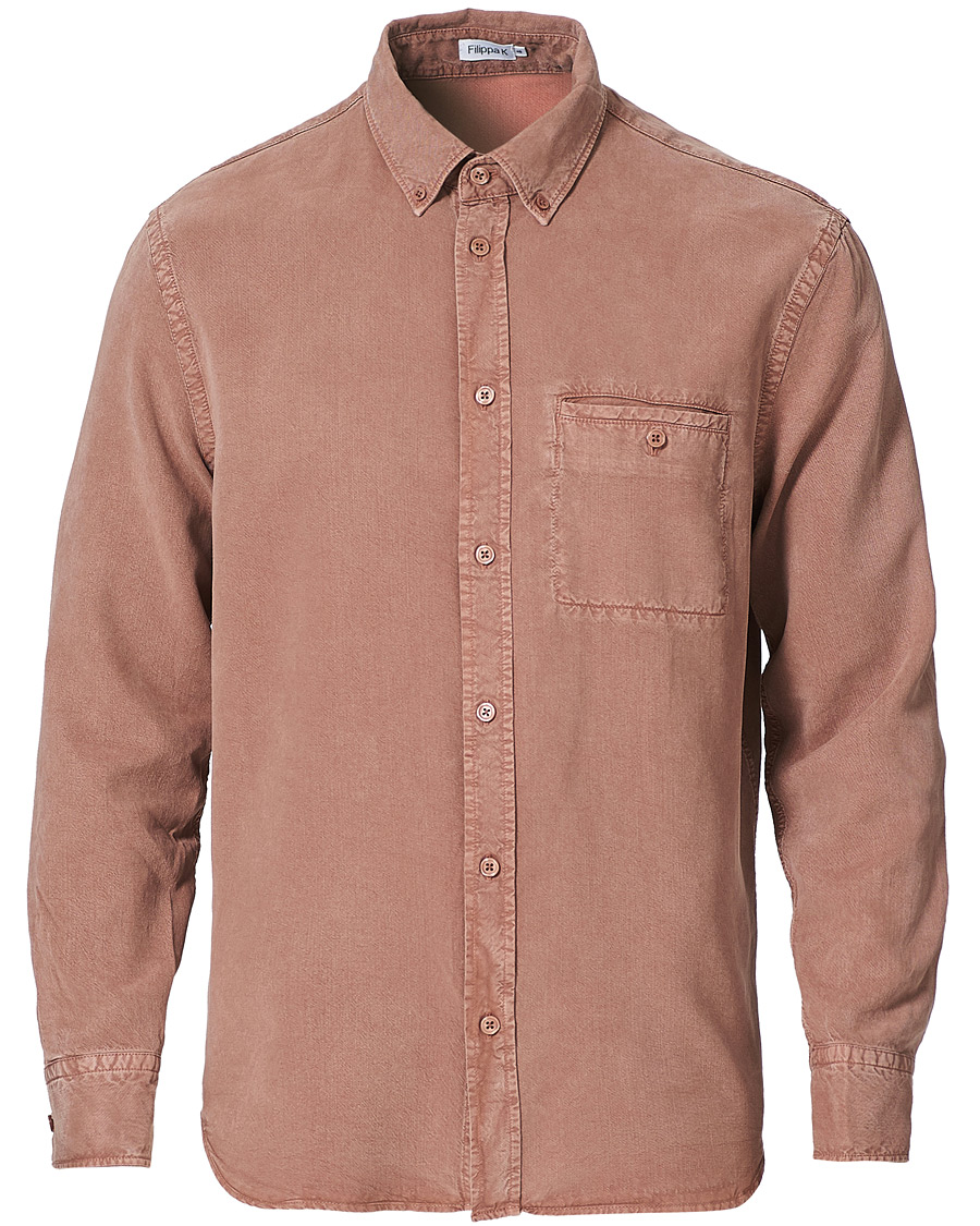 Herren | Hemden | Filippa K | Zachary Tencel Shirt Burgundy