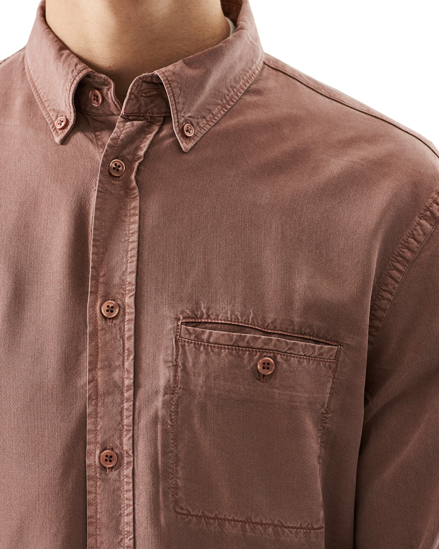 Herren | Hemden | Filippa K | Zachary Tencel Shirt Burgundy